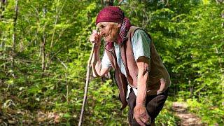 Heroic life of an 84 year old mother of eight children in a mountain village far from civilization