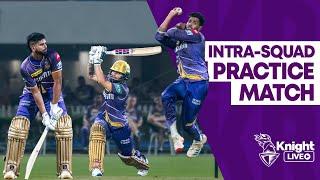 Starc vs Rinku ? KKR Practice Match 2  Knight LIVE  TATA IPL 2024