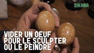 Vider Un Oeuf Pour Le Sculpter Ou Le Peindre