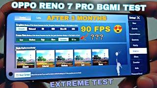 OPPO RENO 7 PRO BGMI TEST GAME AFTER 3 MONTH  OPPO RENO 7 PRO PUBG TEST  Oppo Reno 7 Gaming Test