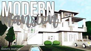 MODERN MANSION TOUR  Eishova inspired  BLOXBURG