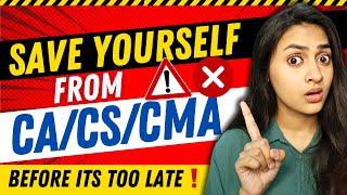 Avoid CA CS CMA or Regret Later ️  @azfarKhan