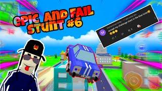 epic and fail stunt #6 with kirils car   dude theft wars stunt