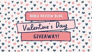 Valentines Day BIBLE GIVEAWAY 2023 ️ Announcement Video