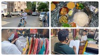 Day - 4 in Delhi -Sarojini Market Delhi Haat INA Yulu Ride Naga Foodcourt Deer Park Delhi India