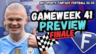 Gameweek 41 PREVIEW Sky Sports Fantasy Football 2324