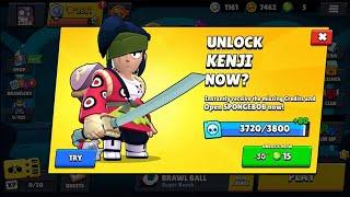 KENJI NEW LEGENDARY BRAWLER BRAWL STARS UPDATE GIFTS