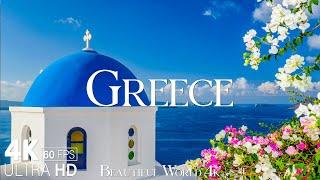 Greece 4K Drone Nature Film - Peaceful Piano Music - Stunning Beautiful Nature