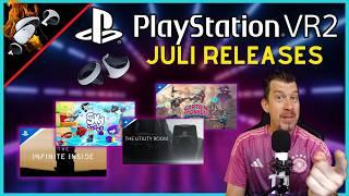 Neue Spiele im Juli Die Releases für die PSVR2 Playstation VR2 Spiele News