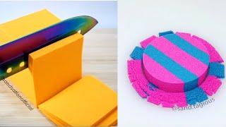 18 Minutes of Most Satisfying Sand Cutting Asmr