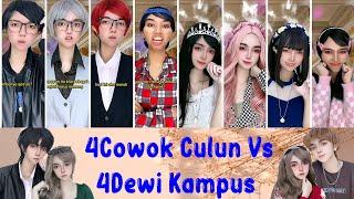 TIKTOK REVLICCA - 4 COWOK CULUN VS 4 DEWI KAMPUS FULL PART