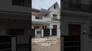 5cent 2467sqft 5bedroom5 meter wide road 50 meter bus stop  gated villaPallikkara Kakkanad