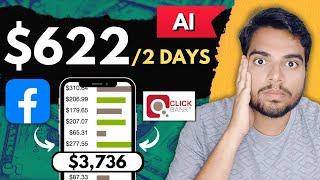 $622 In 2 Days On ClickBank  Affiliate Marketing Full Tutorial 2024 Hindi Ai