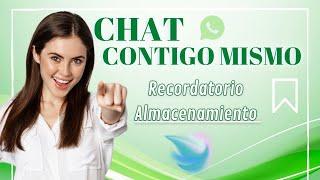 Cómo ENVIARTE MENSAJES A TI MISMO En WhatsApp 