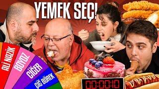 Çarkı Çevir 10 Saniyede Yemek Söyle