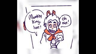Mk’s plan almost worked..  Art by rotten-Dan-art #comics #lmk #monkeyking #mk #lego #meme #fypシ