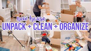 NEW HOUSE CLEAN WITH ME  DECLUTTERING AND ORGANIZING  CLEANING MOTIVATION BECKY MOSS