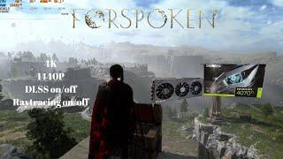 Forspoken vs 4070 TI 4K1440PDLSSRay Tracing