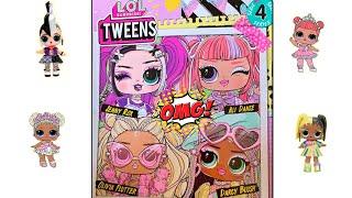 4 series TWEENS LOL Surprise new dolls Jenny Rox Ali Dance Olivia Flatter Darcy Blush