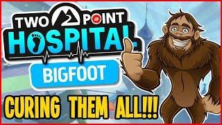 Lets Cure Everyone ️BIGFOOT DLC️ #3 Two Point Hospital Gameplay