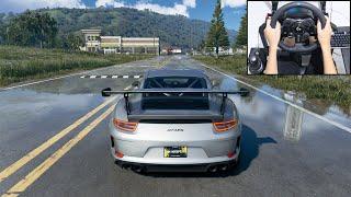 Porsche 911 GT3 RS - The Crew Motorfest  Logitech g923 gameplay