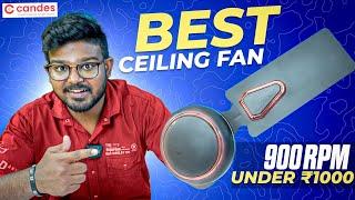 Candes Brio Turbo 600 mm Ceiling Fan Review  Best Ceiling Fan 2024  Best Ceiling Fan Under 1000