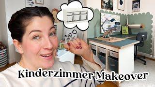 Wir bauen einen Schreibtisch selbst  Kinderzimmer MAKEOVER  DIY Ikea Trofast Hack