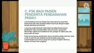 Pertolongan Pertama Pada Kecelakaan Untuk Gerakan Pramuka Penggalang