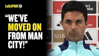 Mikel Arteta HITS BACK At Full-Time Scenes Between Arsenal & Man City On Sunday 