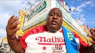 Badlands 2020 Nathans Hot Dog Contest Intro Rap w George Shea Official Video