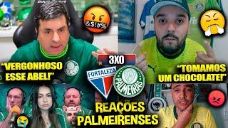 REAÇÕES dos PALMEIRENSES FURIOSOS com a DERROTA - FORTALEZA 3X0 PALMEIRAS REACT BRASILEIRÃO 2024