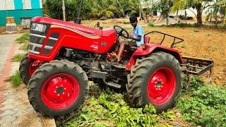 Mahindra yovo tech Plus 585 4wd goes to 9piont cultivater performance in framland