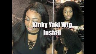 Tinted Transparent Lace? No Makeup BEST YAKI WIG INSTALL  RPGSHOW
