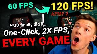 AMD can 2X Your FPS in ANY GAME… but better now  - AFMF 2 Analyzed