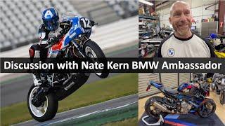 Nate Kern BMW S 1000 RR Ambassador and Test Rider