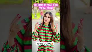 Ozoda Nursaidova iPhone 15 max PRO va’da qildi 