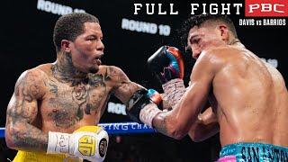 Davis vs Barrios FULL FIGHT June 26 2021  PBC on Showtime PPV