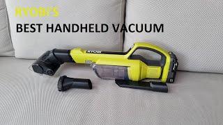 RYOBI 18V ONE+ Hand Vacuum With Powered Brush Bar review