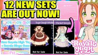 12 BRAND NEW SETS 20 NEW ITEMS JUST RELEASED IN ROYALE HIGH Big Update OUT NOW  Royale High