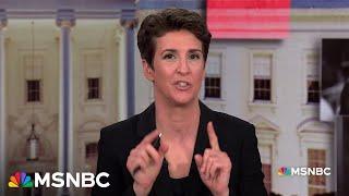 Rachel Maddow reenacts key debunking of Trump defense argument