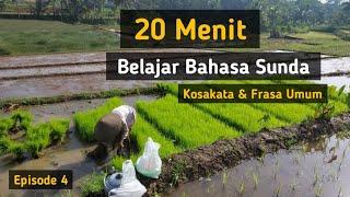 Belajar Bahasa Sunda ll Kosakata & Frasa Percakapan Sehari-hari ll Lengkap Arti Terjemaahan