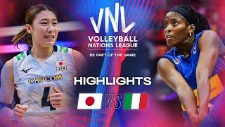  JPN vs.  ITA - Gold Match  Highlights  Womens VNL 2024