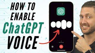 How to Enable ChatGPT Voice to Voice on Phone iPhone & Android Talk to ChatGPT