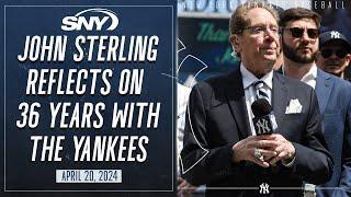 John Sterling reflects on his 36 years as the radio voice of the Yankees  SNY