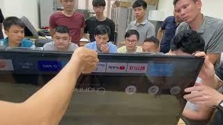 LỚP TIVI -THỰC HÀNH DÒ VÀ VẼ SƠ ĐỒ KHỐI NGUỒN TỔNG QUÁT TRÊN BO TÍN HIỆU & NẠP PHẦN MỀM CHO EMMC