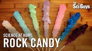 Rock Candy Recipe - Crystallization of Sugar - The Sci Guys Science at Home