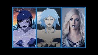 Killer Frost Evolution in Cartoons & TV Crystal FrostLouise LincolnCaitlin Snow2018