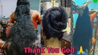 Best longhair braid bun & play hair  super longhair in India  real hairlong hair play girls pic