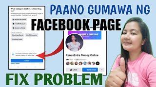 HOW TO CREATE FACEBOOK PAGE  FIX PROBLEM - YOU HAVE CREATED TOO MANNY PAGES - TAGALOG