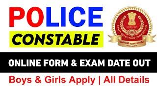 Police Constable Online Apply 2025  New Recruitment For Boys & Girls  Apply Date & Exam Date